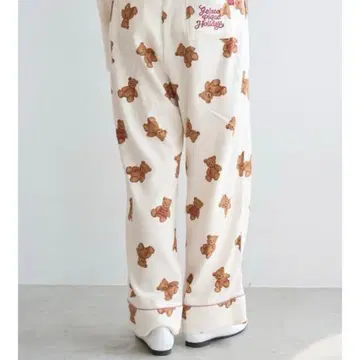 젤라또피케 홀리데이 스노우 베어 플란넬 롱팬츠