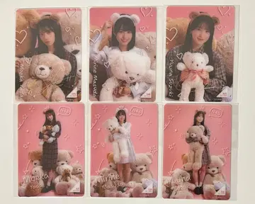 노기자카46 6기생 스즈키 마스다 야타 노기BOX 모바카 레어 노멀