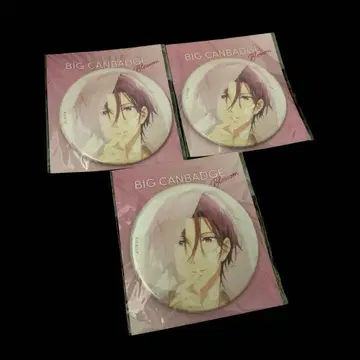 Free! 마츠오카 린 Blossom 캔뱃지 3개 세트