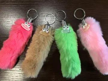 퍼 캐릭터 키링 4색 세트