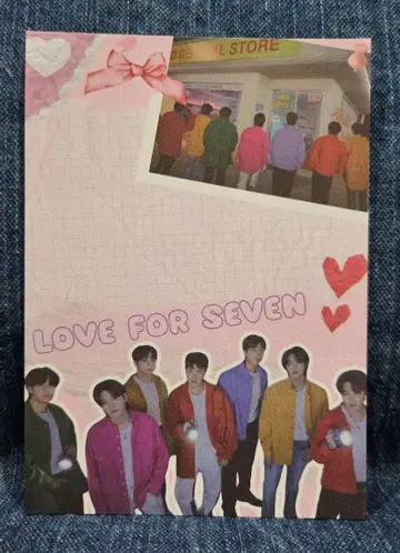 BTS 메모장 1권 10장 100엔 한국 제작자 재고 정리