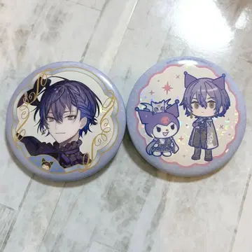 니지산지 코야나기 로우 Dytica 산리오 캔뱃지 쿠로미