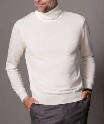 "ASCOT" 16GG 워셔블 터틀 니트