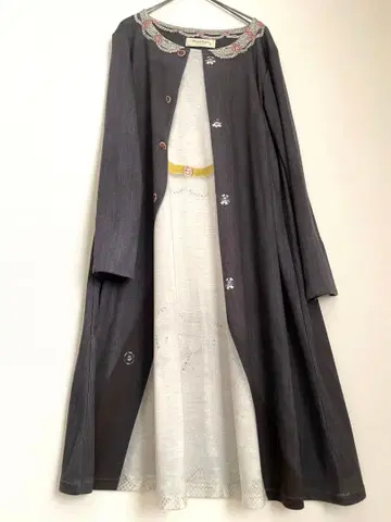 프랑슈리페 3D 비쥬 맨투맨 원피스