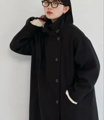 스탠드 카라 3WAY 롱 코트 앤트마리스