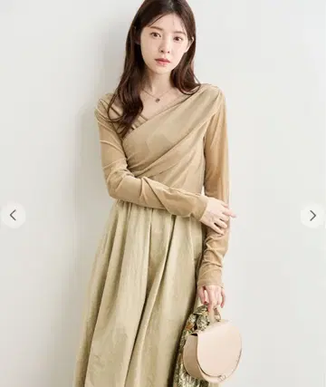 미착용 ] COCODEAL 벨로아 도킹 원피스 사이즈 2