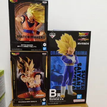 드래곤볼 손오공, 베지터 피규어 3체 세트