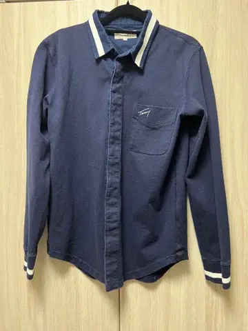 타미 네이비 긴팔 셔츠 M