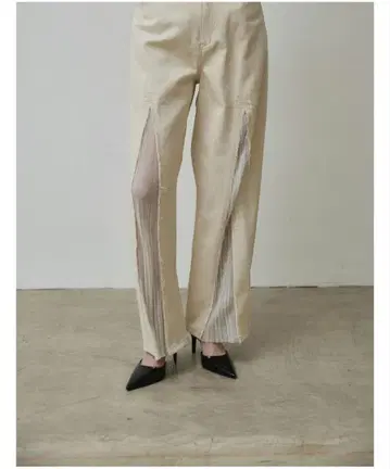 abor Knit Mix Cotton Twill Pants