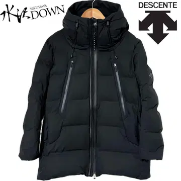 DESCENTE x 미즈사와 다운 MOUNTAINEER 다운 자켓 블랙