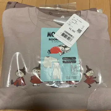 무민 룸웨어 M 사이즈 핑크 면 100%