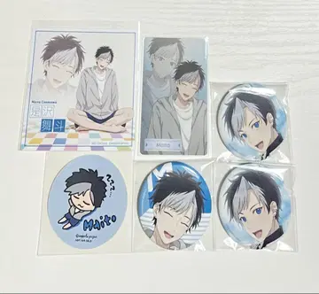 아오페라 카페 제자와이 마이토 캔뱃지 카드 특전