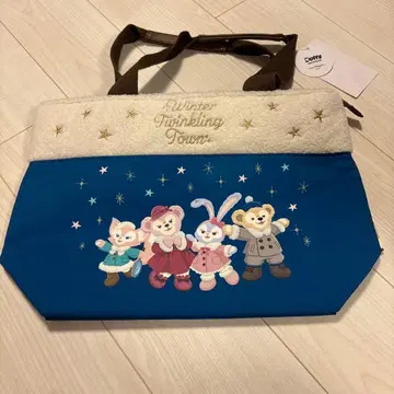 더피&프렌즈 윈터 잉크 링 토트백