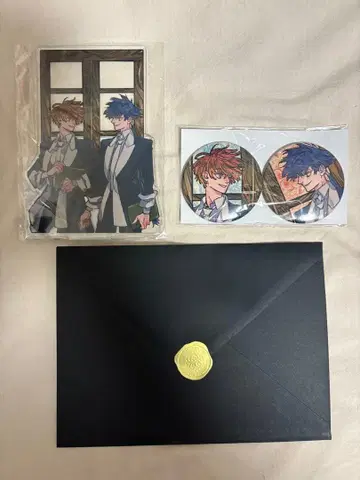 마왕과 용사의 싸움 뒤에서 오버랩 문고 10주년 굿즈 세트