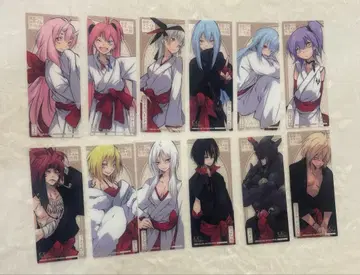 전생했더니 슬라임이었던 건에 대하여 특전 클리어 책갈피 12종 세트