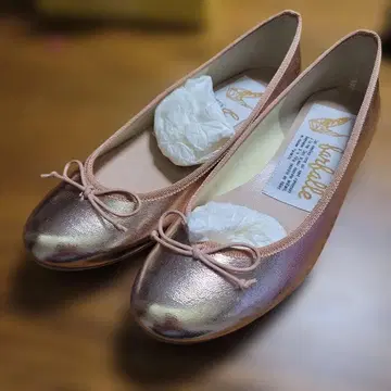 파르팔레 발레 슈즈 메탈 골드 23.5cm