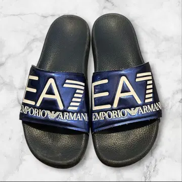 EA7 엠포리오 아르마니 비치 샌들 네이비