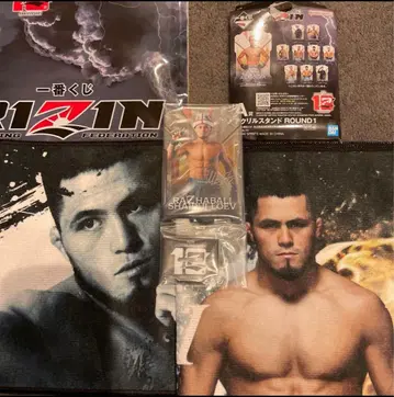 RIZIN 제일복권 셰이드 라에프 아크릴 스탠드+타월 세트