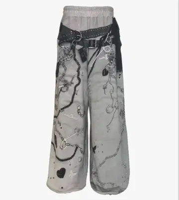 THEREDTHREAD S print sweat2 toys gray