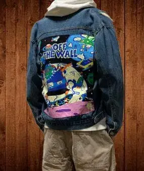 코디네이트 2세트 판매 데님 자켓 와이드 팬츠 낱개 판매도 가능