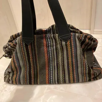 폴스미스 컬러풀 스트라이프 토트백 보스턴백