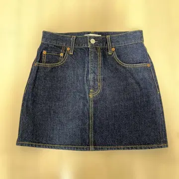 MOUSSY 데님 미니 스커트