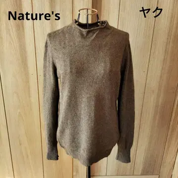 네이처스 야크 100% 니트 스웨터