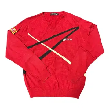 SRIXON 스릭슨 by DESCENTE V넥 니트 스웨터