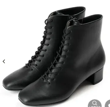 AcureZ 블랙 부츠 24.5cm