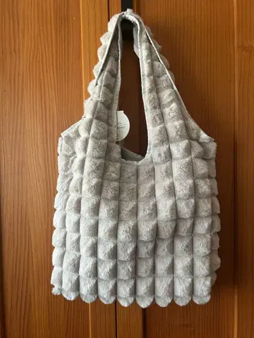 사만사 모스모스 리버서블 퍼 토트백