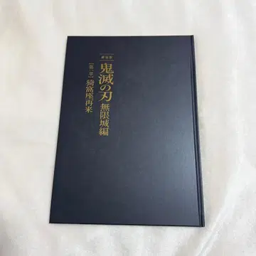 귀멸의 칼날 무한성편 팜플렛 최초 한정판