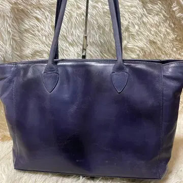 [레어] 마더하우스 앤티크 토트 비즈니스 A4 수납 가능 청보라 계열