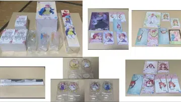 5등분의 신부 복권 피규어 라스트 원상 묶음 판매