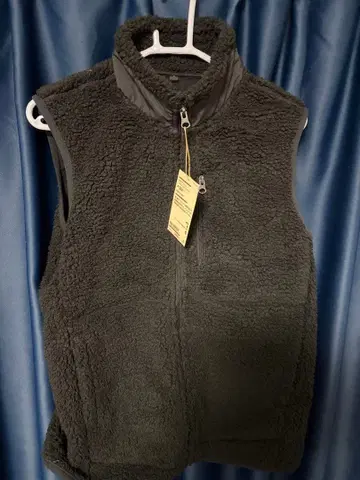 무인양품 보아 플리스 베스트 사이즈 S