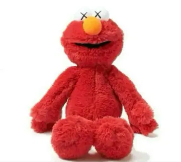 마지막 1개 유니클로 카우스 세서미 스트릿 콜라보 봉제 인형 엘모 미사용