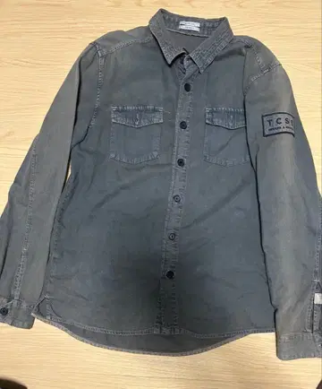 TCSS 그레이 긴팔 셔츠 M
