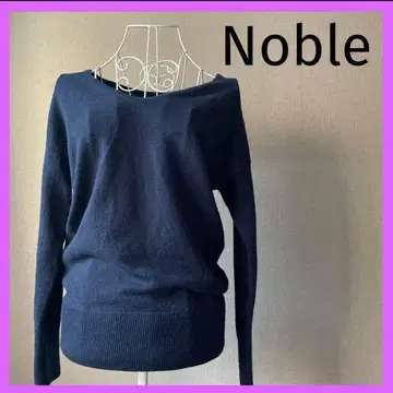 Noble 100% 캐시미어 상의