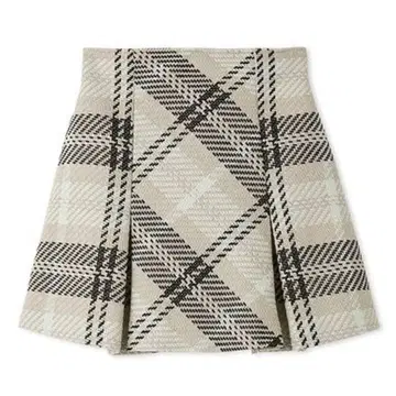 [ 새상품급 ] SNIDEL 스나이델 로빙 체크 미니 스커트 IVR 0