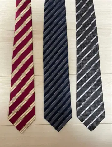 [가격 인하!] 넥타이 3개 세트 (폴스미스, 뉴요커 등)