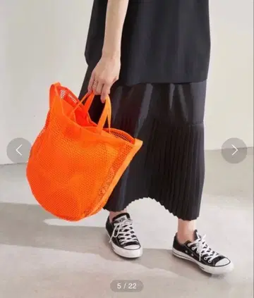 ear PAPILLONNER 이아파피요네 메쉬 숄더 토트백