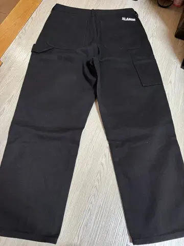 XLARGE 블랙 워크 팬츠