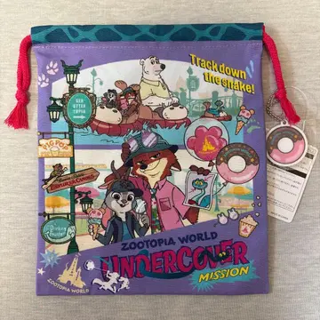 [ 본문 필독 ] 도쿄 디즈니 리조트 한정판 주토피아 주머니 닉 주디