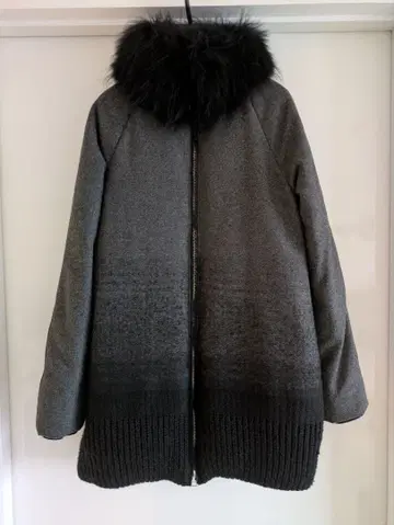 가격 인하 STUNNING LURE 퍼 탈부착 다운 자켓 코트