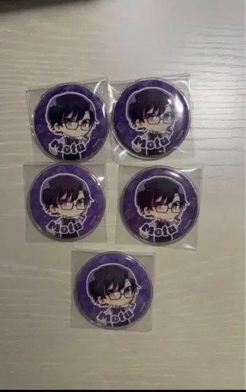 컬러풀 피치 모후 캔뱃지 5개 세트