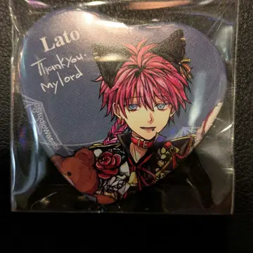 악마고양이 라토 난자 하트 캔뱃지