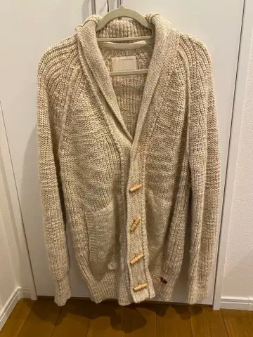 BANANA REPUBLIC L 크림색 가디건