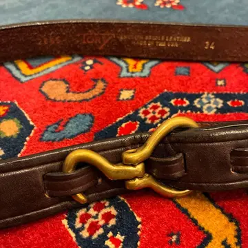 tory leather 토리 가죽 후크 버클 벨트 34