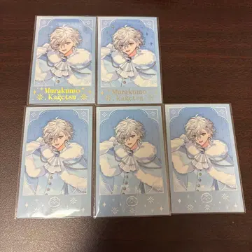 니지산지 무라쿠모 카게츠 폴라로이드풍 카드