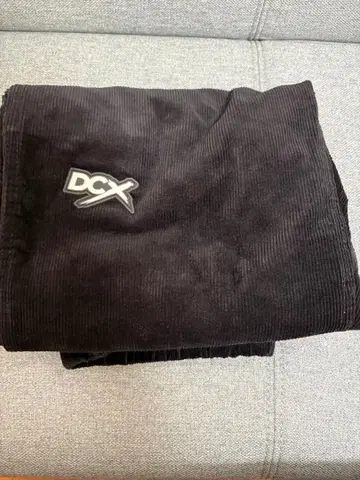 DCX 코듀로이 팬츠 블랙