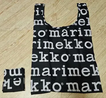 marimekko 로고 프린트 에코백